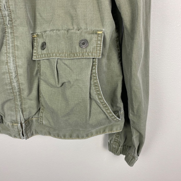 Gap Full Zip Hooded Utility Jacket - Size Medium - Picture 4 of 5